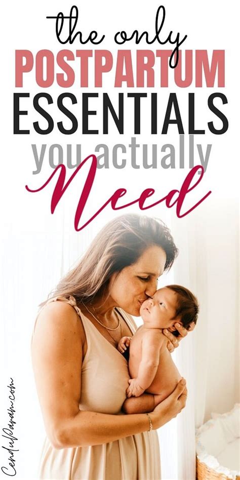 Postpartum Necessities For Mom After Birth Checklist Artofit