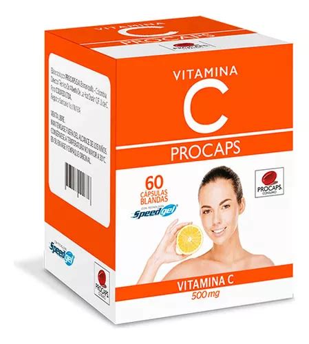 Procaps Vitamina C Mg Caja Con C Psulas Blandas Mercadolibre