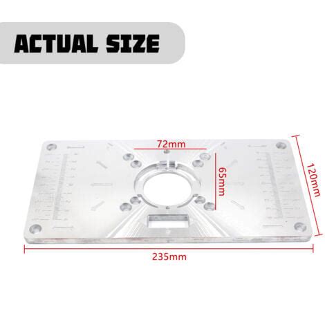 Accessoires De Machine De Gravure Sur Bois Plaque Rabattable Pour