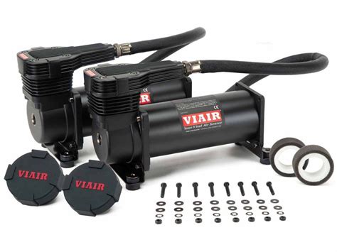 Viair High Performance Dual 444C Stealth Black Air Compressors 485DB