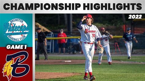 Cape Cod Baseball League Championship Highlights Game Brewster