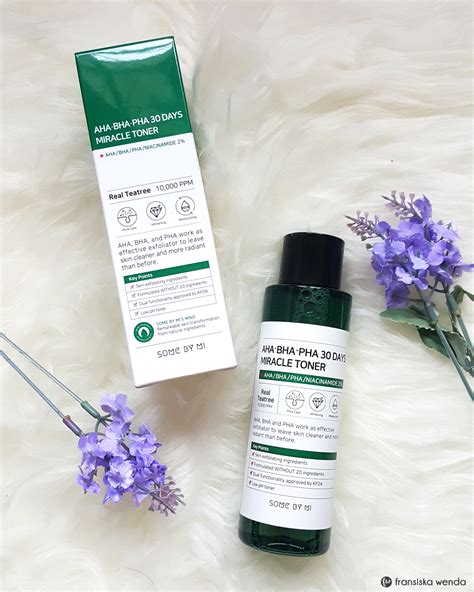 Some by Mi AHA-BHA-PHA 30 Days Miracle Toner Review - fransiska wenda