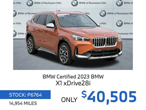 Pre-Owned Vehicle Specials | BMW of Rochester Hills