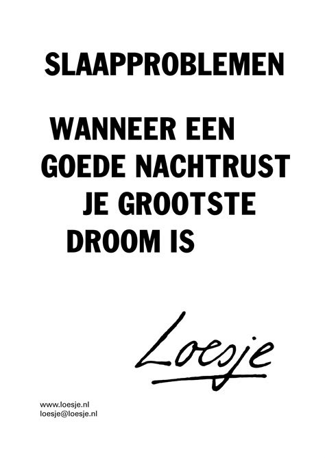 Slaapproblemen Wanneer Een Goede Nachtrust Je Grootste Droom Is Loesje