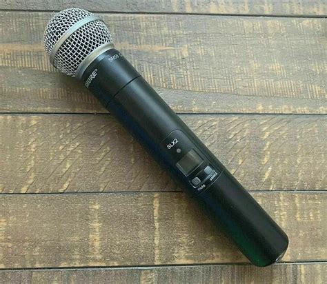 Shure Slx2 Sm58 G5 Handheld Wireless Microphone Reverb