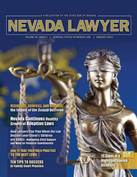 Magazine Issues State Bar Of Nevada