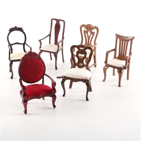 Vintage Dollhouse Chairs Featuring Classics Ebth