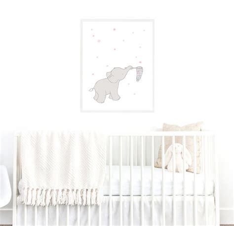 Stars Moon Nursery Baby Art Stars Moon Baby Girl Nursery Decor - Etsy