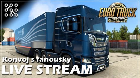 Konvoj S Fanou Ky Euro Truck Simulator Cz Lets Play Esky Youtube