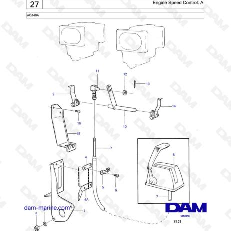Volvo Penta Aq A Engine Speed Control A Dam Marine