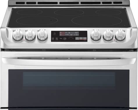 Lg Lte4815st 30 Inch Slide In Electric Smart Range With 5 Element Burners Double Oven 73 Cu