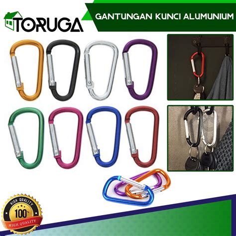 Jual Carabiner Keychain Climbing Karabiner Gantungan Kunci 3cm