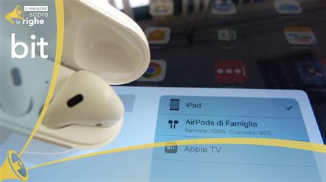 Auricolari Apple AirPods Come Visualizzare I Livelli Batteria YouTube