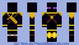 Ender ghost warrior Minecraft Skin