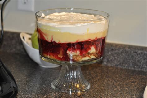 Raspberry Trifle - Strawberries For Supper