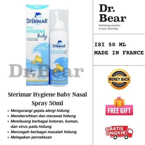 Promo Sterimar Baby Nasal Spray 50 ML Alergi Hidung Tersumbat Diskon