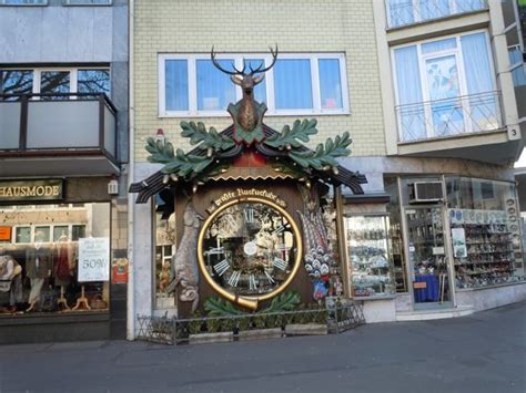 Big Ole Cuckoo Clock Wiesbaden Famous Store Visit Germany Austro