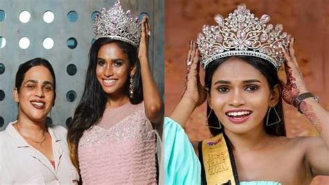 Renju Renjimar Congratulates Sruthy Sithara On Winning The Miss Trans