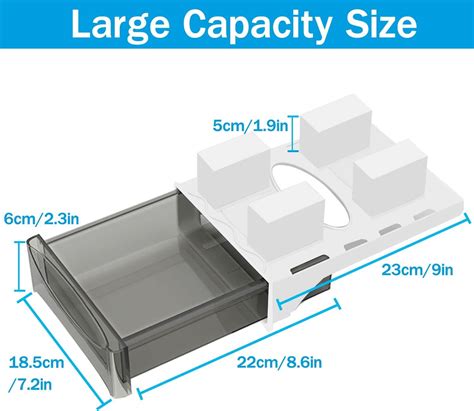 The Svnnelp Upgrade Under Desk Drawer For Table With Lip Office