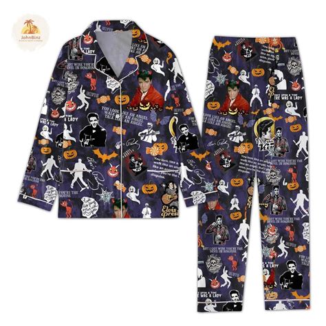 Elvis Presley Pajamas Elvis Presley Pajama Set Elvis Presley Pajamas