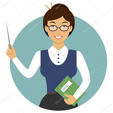 Female Teacher Stock Vector Image By ©redinevector 82646812