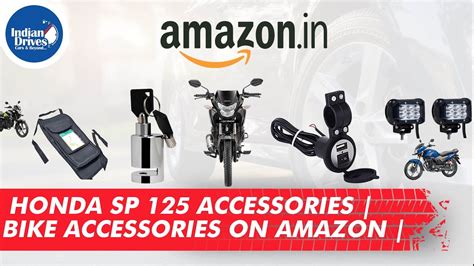 Honda SP 125 Accessories | Bike Accessories on Amazon