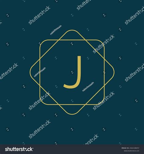 Initial Letter J Logo Design Vector Stock Vector Royalty Free