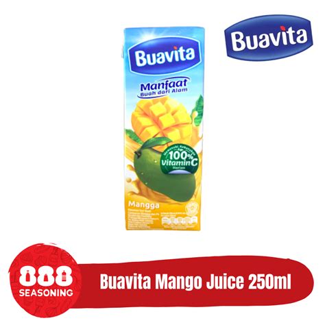 Buavita Mango Juice Jus Mangga Sari Buah Asli Ml Lazada Indonesia