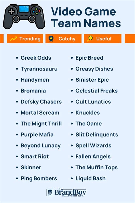 300+ Cool Gaming Team Names Ideas (Generator) - BrandBoy