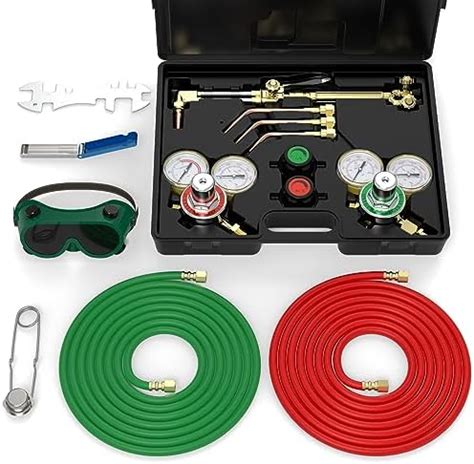 Amazon Tooliom Oxygen Acetylene Torch Kit Gas Cutting Welding