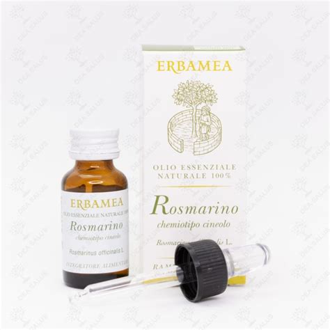 Rosmarino Olio Essenziale Naturale Da 10ml Erbamea Dea Salus