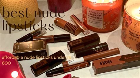 Nude Lipsticks For Dusky Indian Skintones Affordable Brown Nude