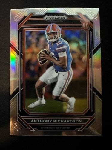 2023 Panini Prizm Draft Picks Anthony Richardson Silver Prizm Roookie