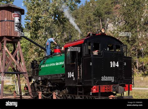 1880 Train, Black Hills Central Railroad, Keystone, South Dakota, USA ...