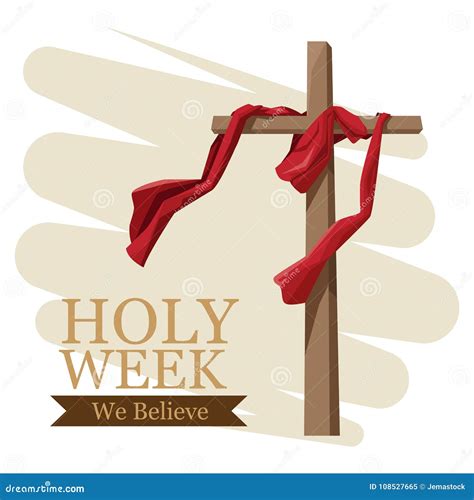 Holy Week, The Day Of The Crucifixion Of Christ. Jesus Carries A Cross ...