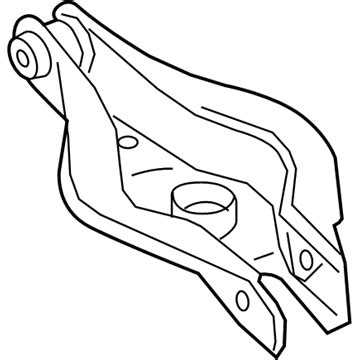 48730 WAA01 Genuine Toyota Arm Assembly Rear Suspension