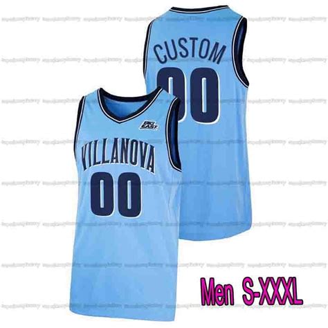 NBA Basketball Jerseys Custom Villanova Wildcats 2021 22 College