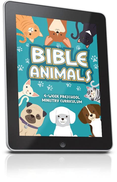 Free Bible Animals Preschool Sunday School Lesson