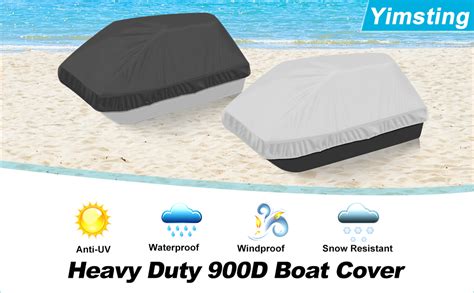 Amazon Yimsting D Waterproof Pond Boat Cover Fits L Pond