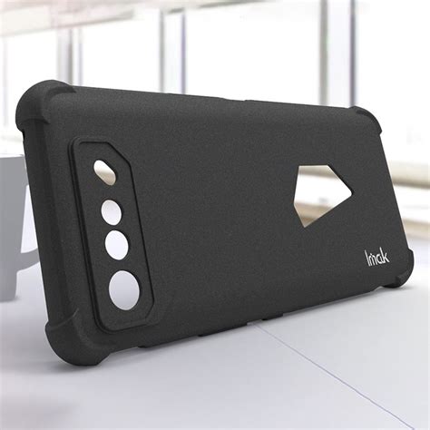 Imak Flexi Shock Sandy Case For Asus ROG Phone 7 Black