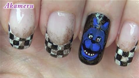 Five Nights At Freddys Really Cute Nails Cute Acrylic Nails Pretty Nails