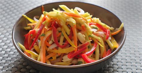 Raw Mango Salad Indulge In Its Tangy Punch During Your Get Together