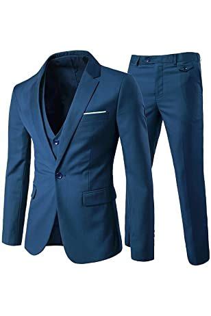 Suit Me Herren Teilig Anzug Slim Fit Hochzeiten Party Smoking Anzuege