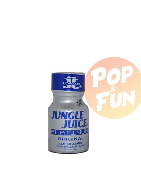 Poppers Jungle Juice Platinum 10 Ml Lockerroom Sur Pop And Fun