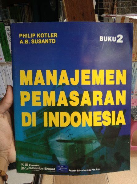 Jual Original Bekas Mulus Buku Manajemen Pemasaran Di Indonesia Buku