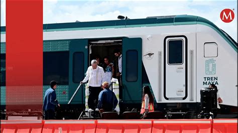 Amlo Hace Recorrido De Supervisi N En El Tren Maya Grupo Milenio