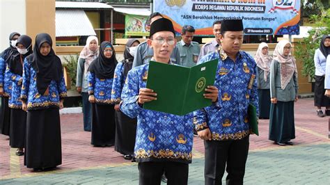 Upacara Peringatan Hut Ke Korpri Tahun Pa Klaten