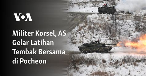 Militer Korsel As Gelar Latihan Tembak Bersama Di Pocheon