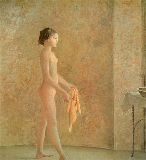 Nude In Profile C 1975 Balthus WikiArt Org