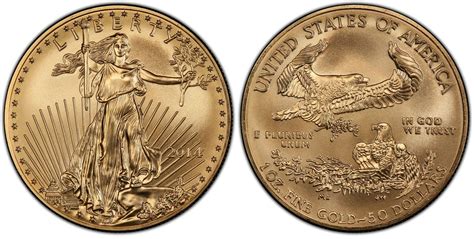 2014 $50 Gold Eagle (Regular Strike) Gold Eagles - PCGS CoinFacts